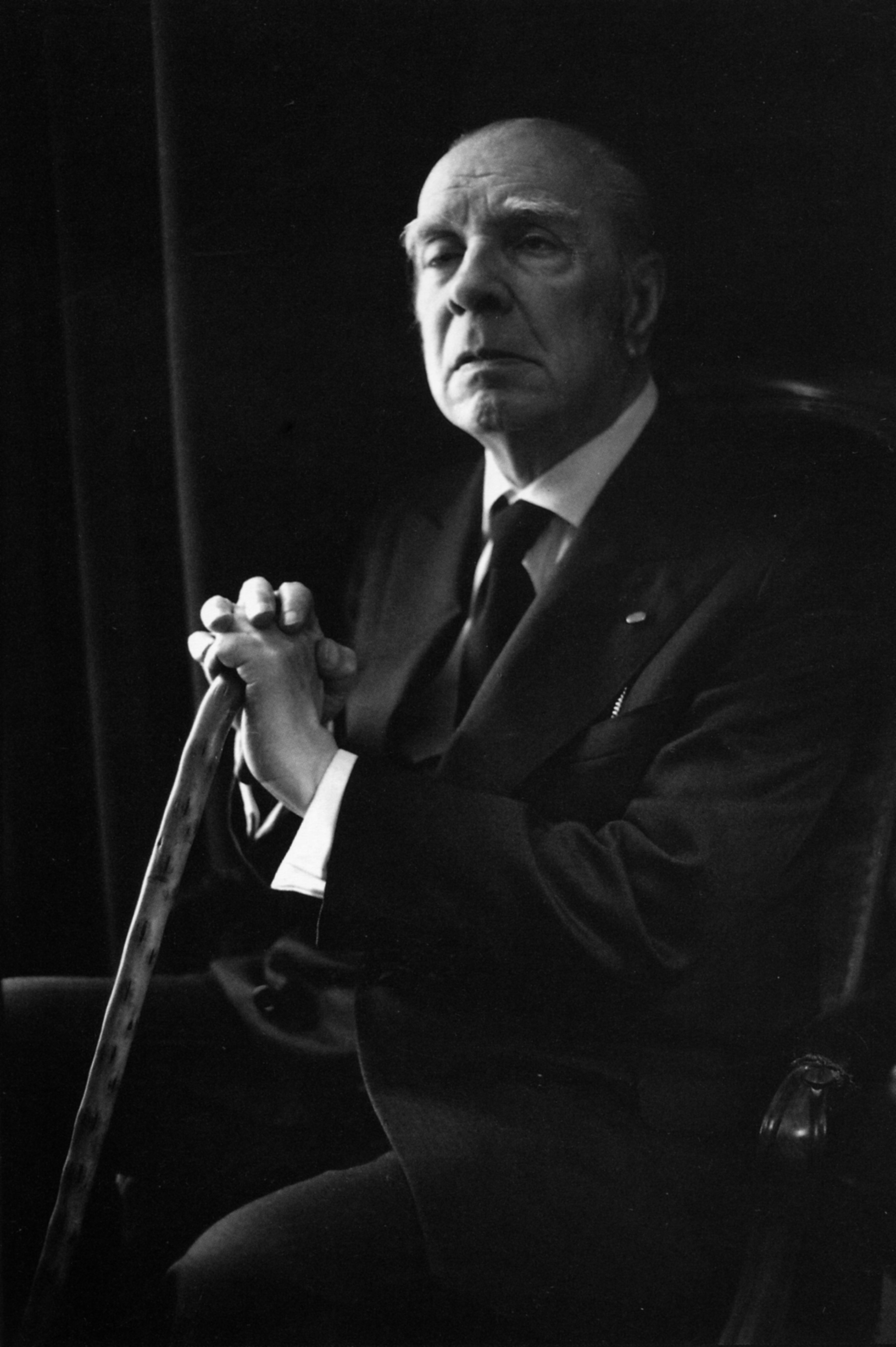 Jorge Luis Borges, Paris, 1977